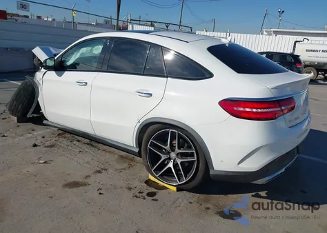 2016 Mercedes-Benz Gle 450 Amg Coupe 4Matic z USA, uszkodzony, nr VIN 4JGED6EB7GA013304